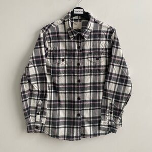 Tilley button Down Shirt - Black, White, and Pink